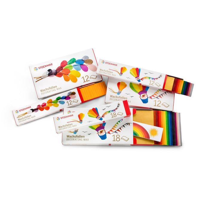 STOCKMAR Decorating Beeswax 12 Assorted Colours from Australia
