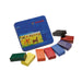 85034000 STOCKMAR Wax Block Crayons - 8 Blocks in Tin, with Black