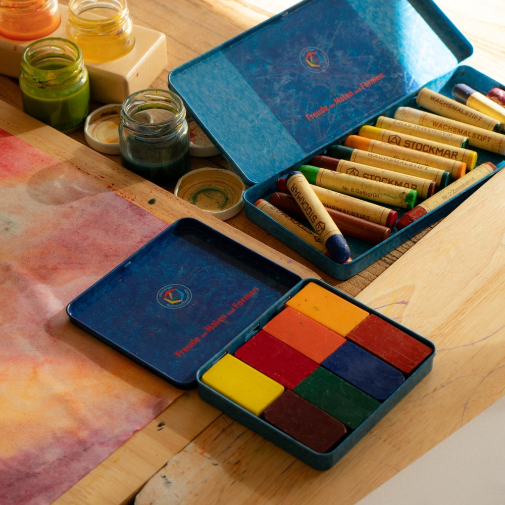 85034001 STOCKMAR Wax Block Crayons - Standard Assortments - Auttralia