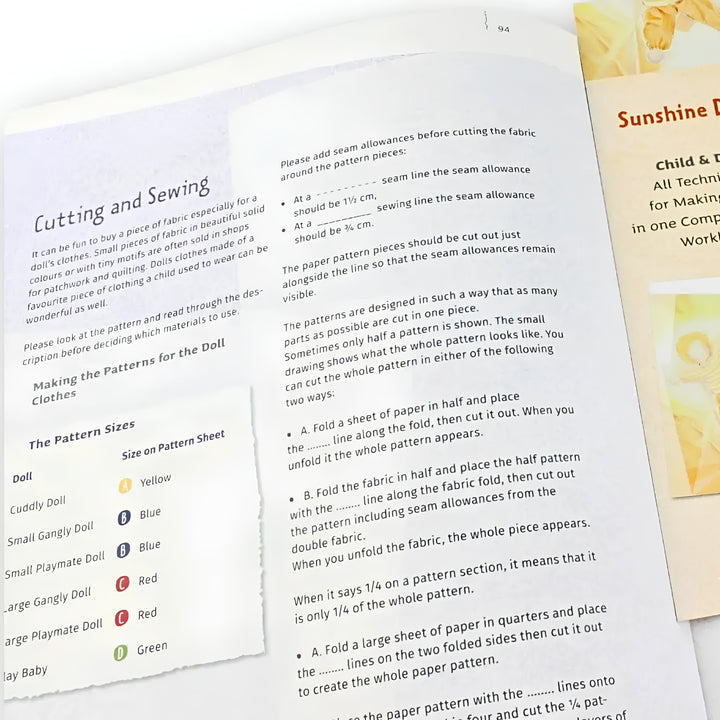 Sunshine Doll Making Book - Online, Australia