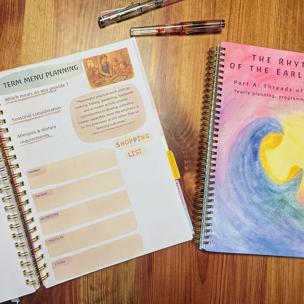 Waldorf Three-Book Planner Set A4 - The Rhythms of the Early Years - 2027 - Australia