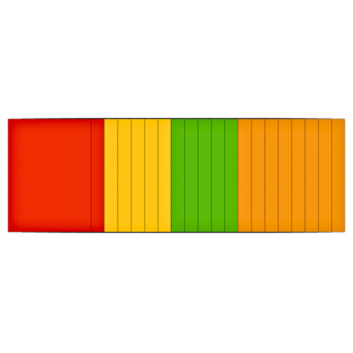 URSUS Cardboard - 20 Sheets, 4 Colours - A4, Neon - Paper Products, Online - Australia