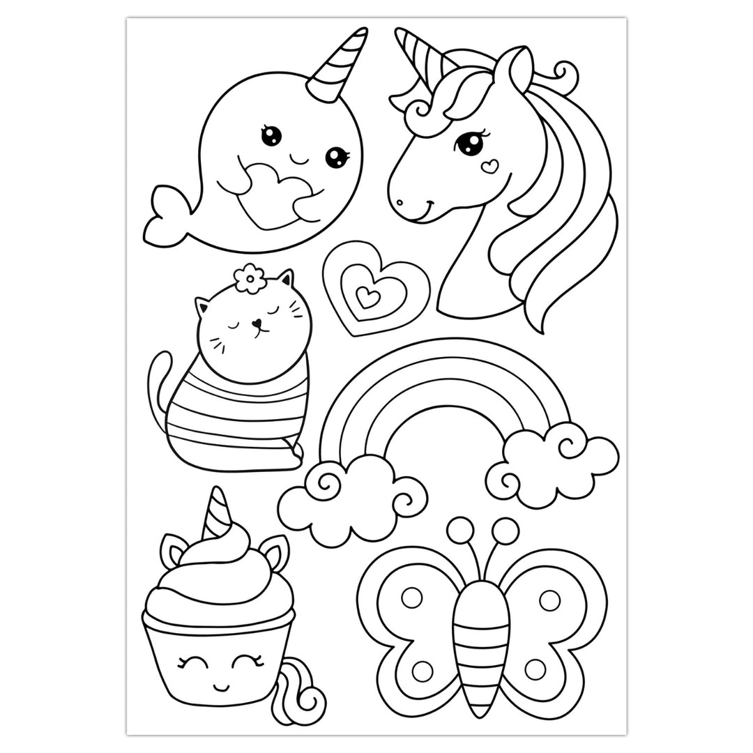 URSUS Colouring Foil Sheets - Set of 5 - Paper Products, Online - Australia