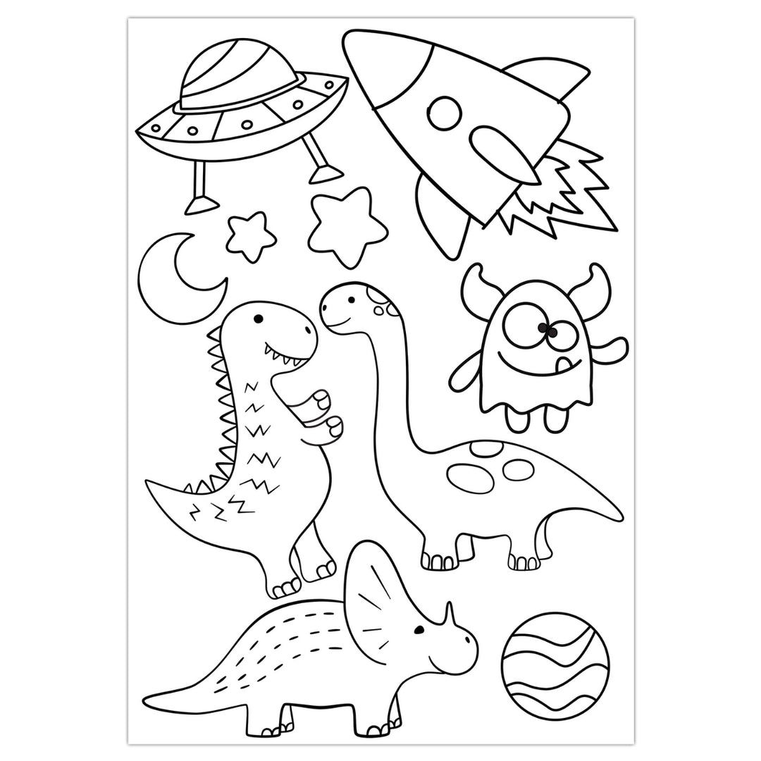 URSUS Colouring Foil Sheets - Set of 5 - Paper Products, Online - Australia