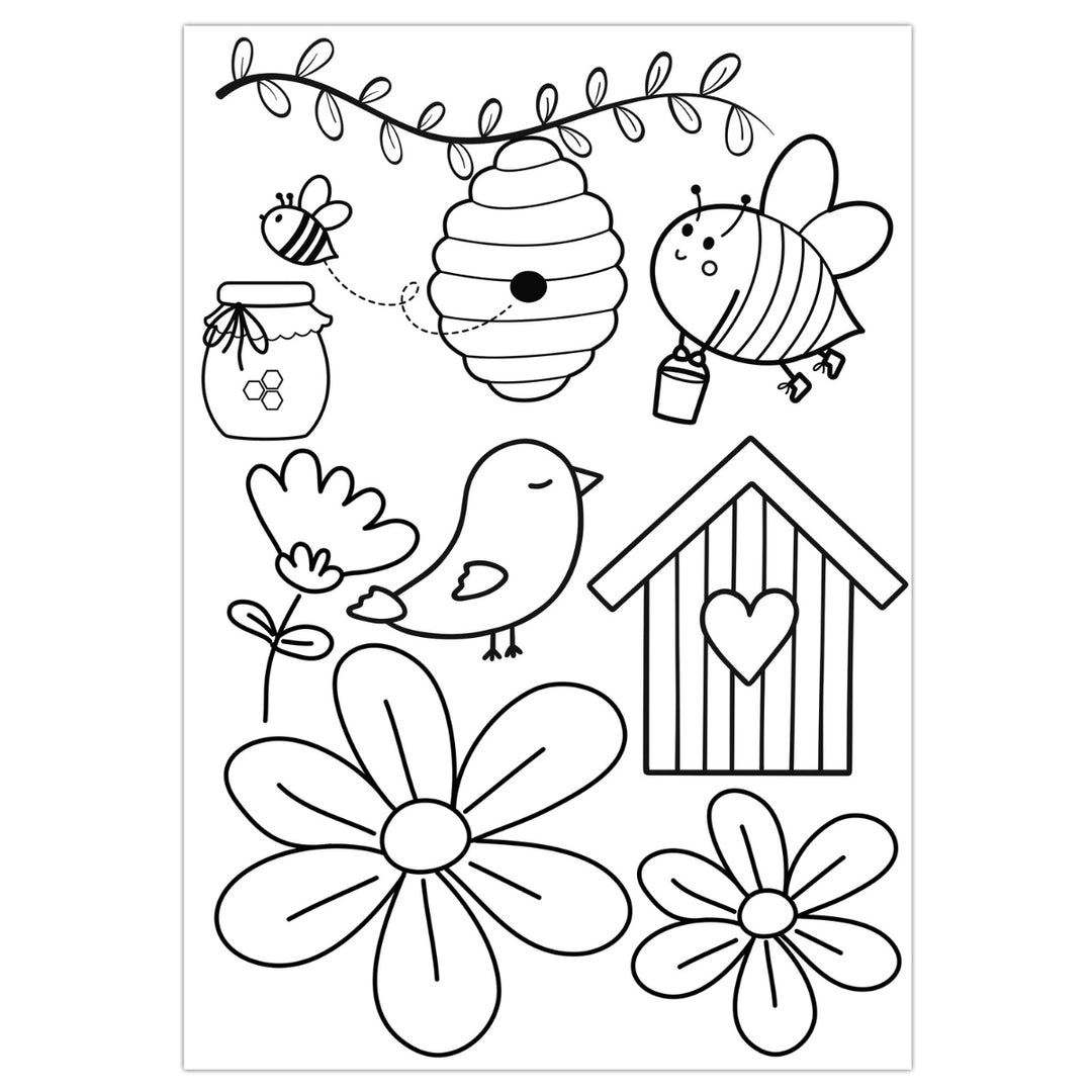 URSUS Colouring Foil Sheets - Set of 5 - Paper Products, Online - Australia