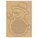 URSUS Cross Stitch Cardboard Templates - Set of 12 - Christmas - Paper Products, Online - Australia