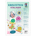 URSUS Colouring & Cross Stitch Pages - 8 Sheets - Paper Products, Online - Australia