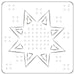 URSUS Colouring & Cross Stitch Pages - 8 Sheets - Paper Products, Online - Australia