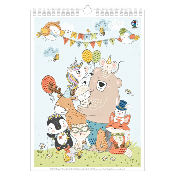 URSUS Diamond Painting Calendar Kit - Come Together - Paper Products, Online - Australia