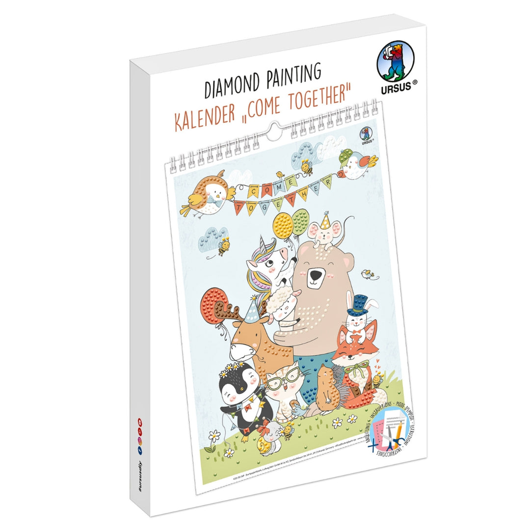 URSUS Diamond Painting Calendar Kit - Come Together - Paper Products, Online - Australia