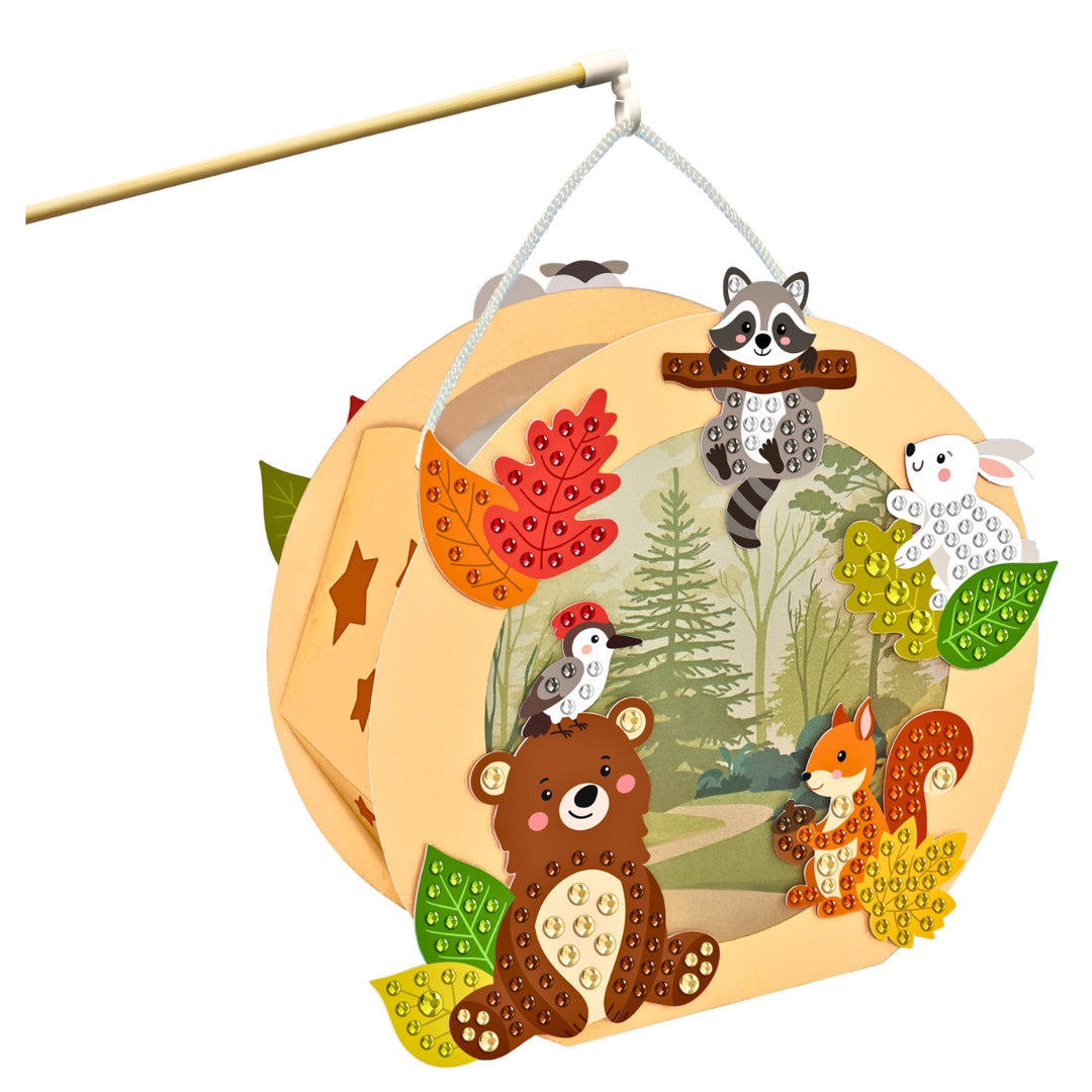 URSUS Diamond Painting Paper Lantern Kit - Forest Animals from Australia