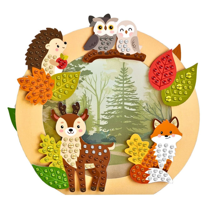URSUS Diamond Painting Paper Lantern Kit - Forest Animals from Australia