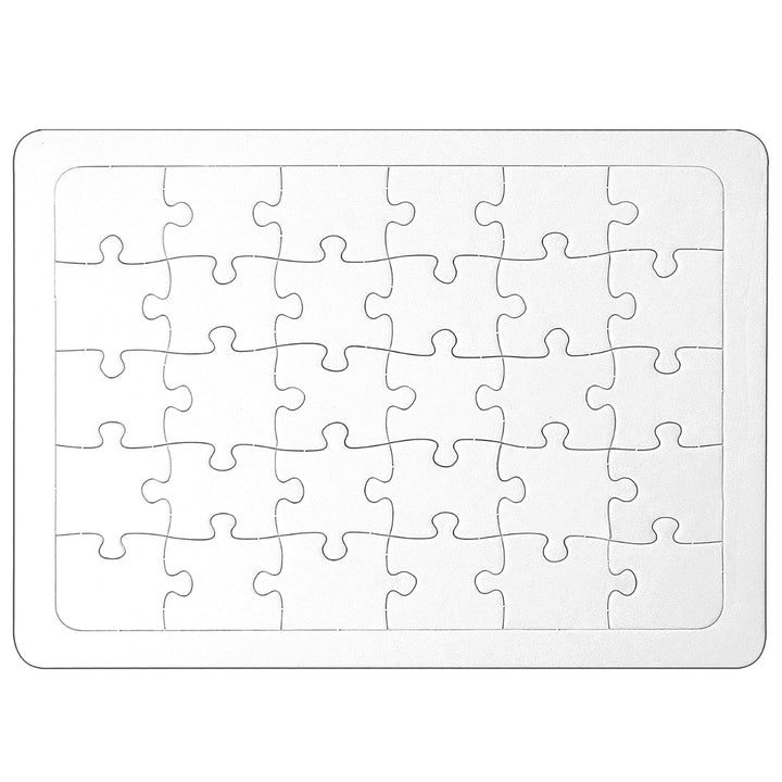 URSUS DIY Jigsaw Puzzle White, Customisable 30 Pieces from Australia