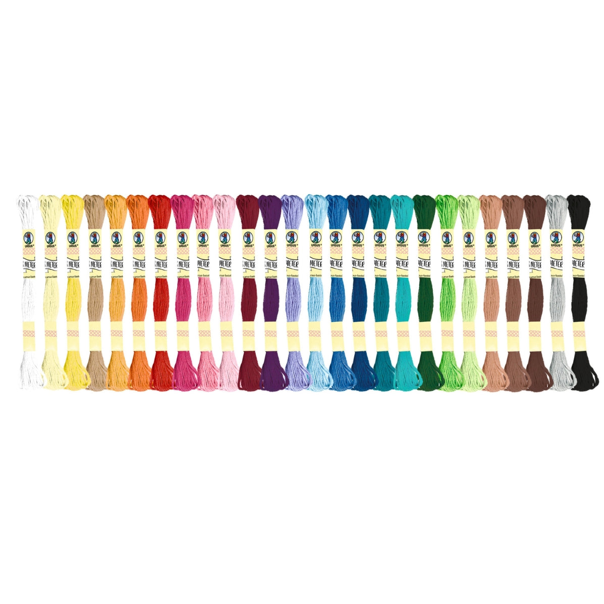 URSUS Embroidery Thread, 52 Docks, 26 Colours - AU — Oskar's Wooden Ark