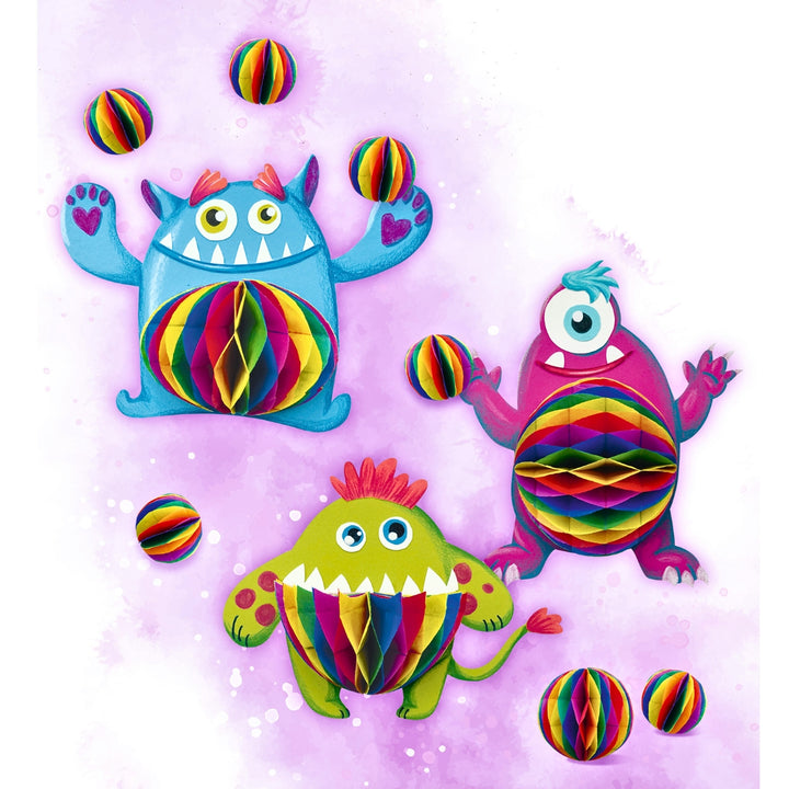 URSUS Honeycomb Paper - Set of 6 - Rainbow - Paper Products, Online - Australia
