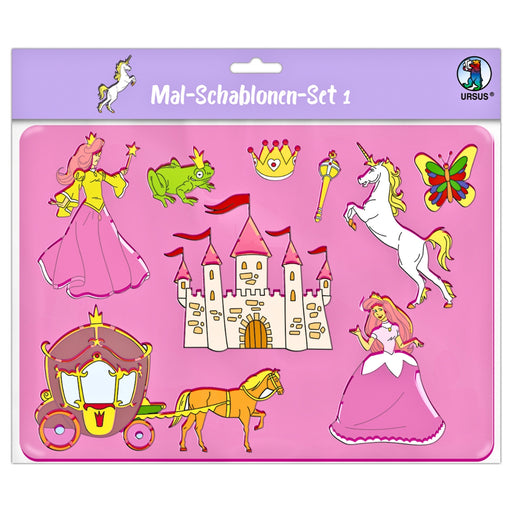 URSUS Painting Stencils - Set of 6 - Fairytale - Paper Products, Online - Australia