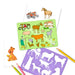 URSUS Painting Stencils - Set of 6 - Animals - Paper Products, Online - Australia