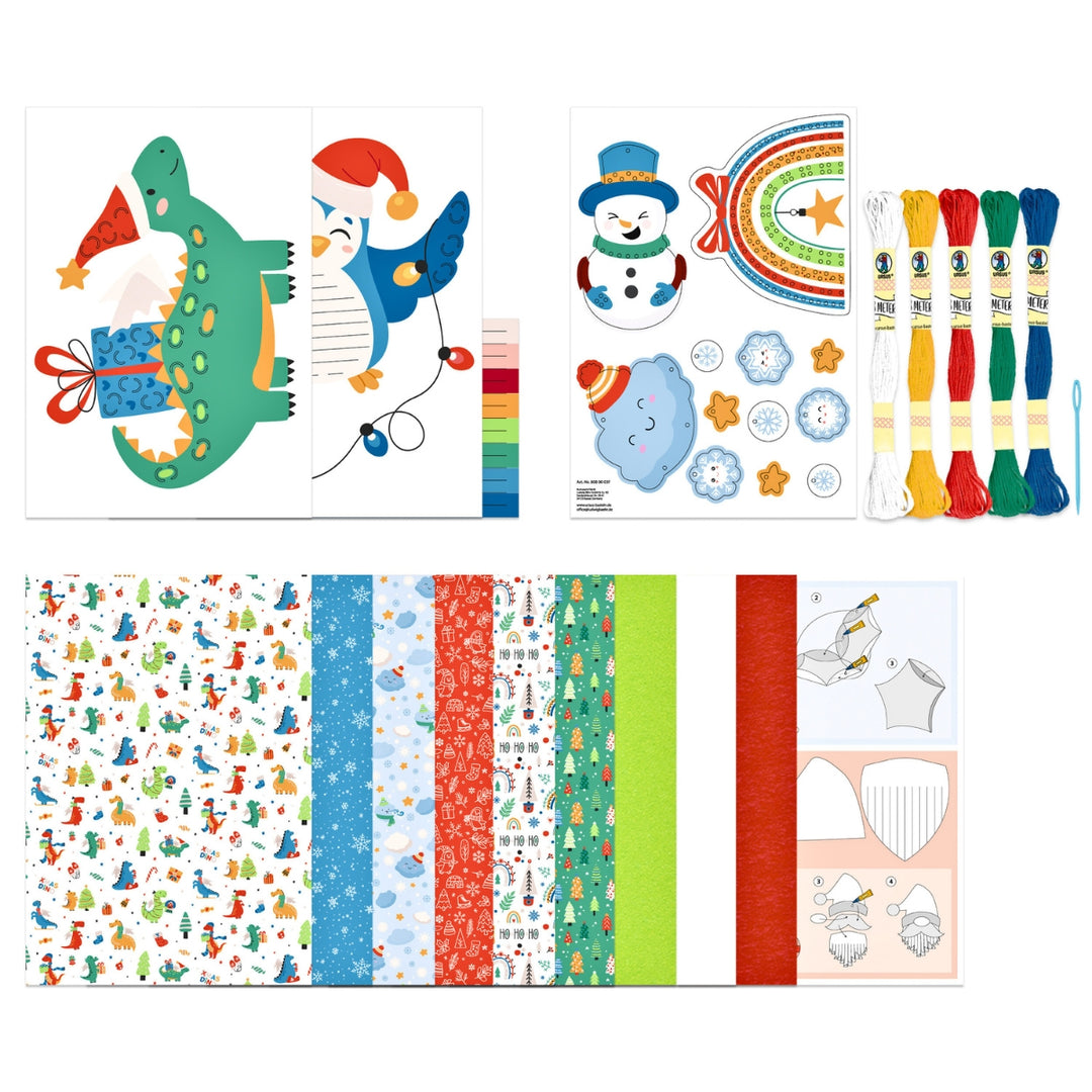 URSUS Paper Craft Pack - Set of 34 - Winter Holidays - Paper Products, Online - Australia