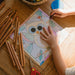 URSUS Paper Crafts 3D Honeycomb Ball Colouring Pictures, Set of 6 Autumn from Australia