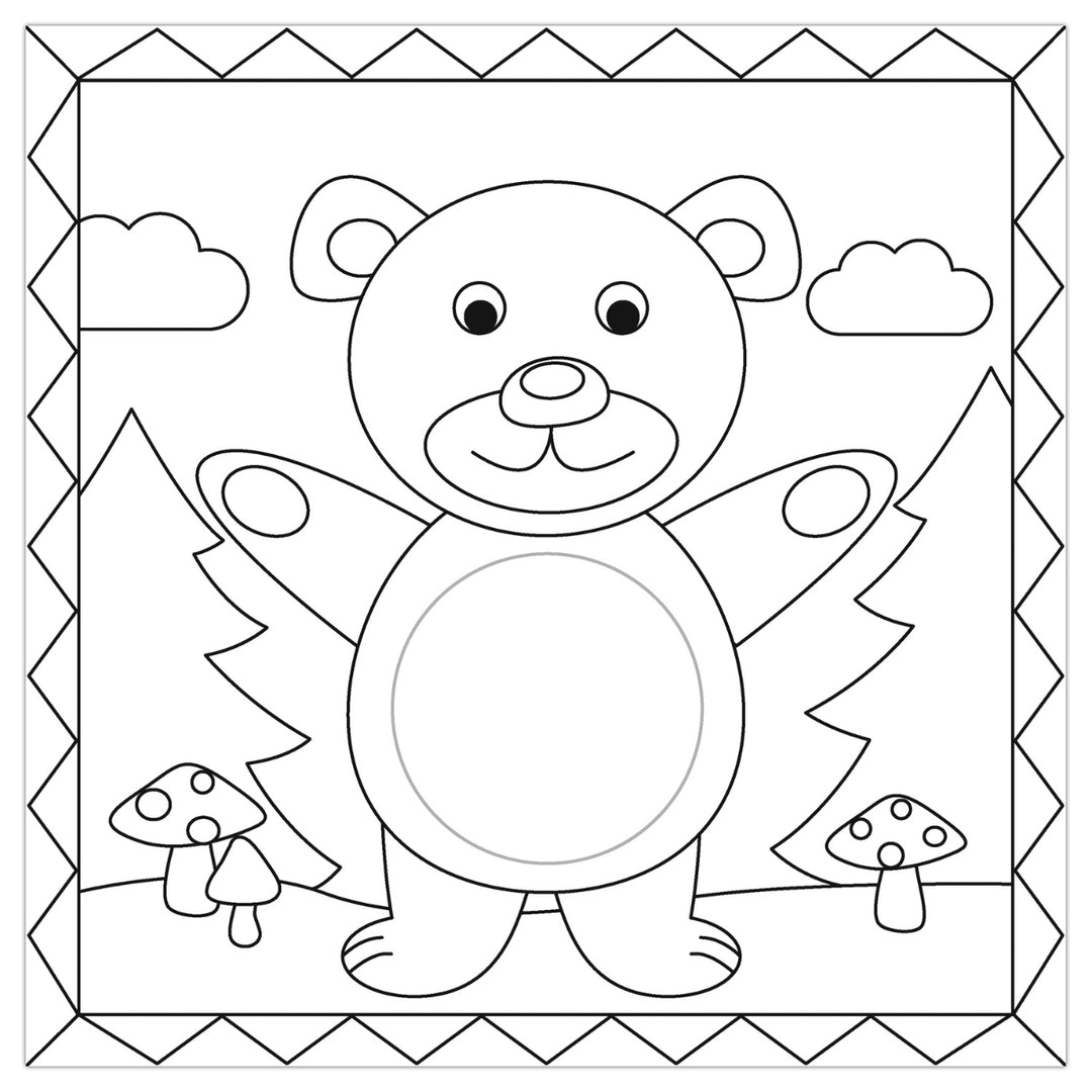 URSUS Paper Crafts 3D Honeycomb Ball Colouring Pictures, Set of 6 Autumn from Australia