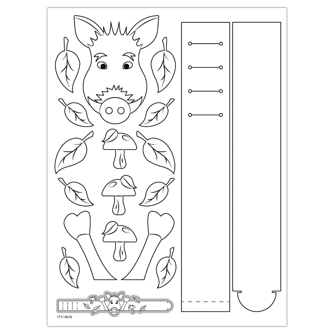 URSUS Paper Crafts DIY Kid's Crowns, Set of 8 Autumn from Australia