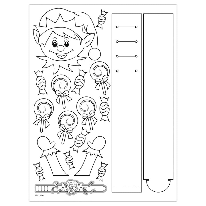 URSUS Paper Crafts DIY Kid's Crowns, Set of 8 Christmas from Australia