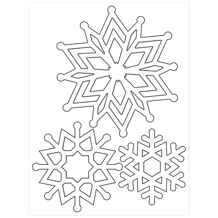 URSUS Paper Crafts DIY Kit Window Art Decoration, Set of 12 Christmas Winter from Australia