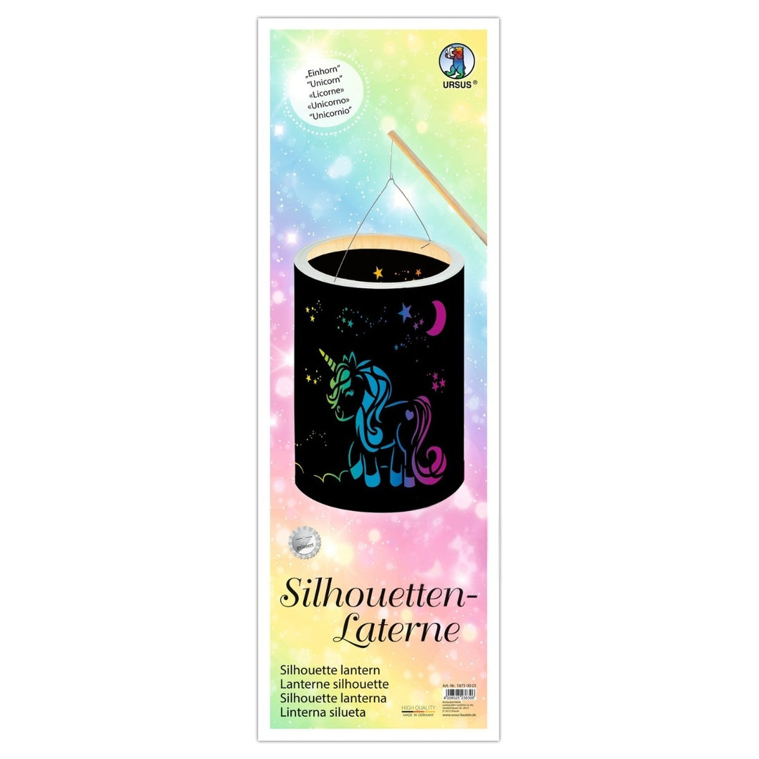URSUS Paper Crafts DIY Silhouette Unicorn from Australia