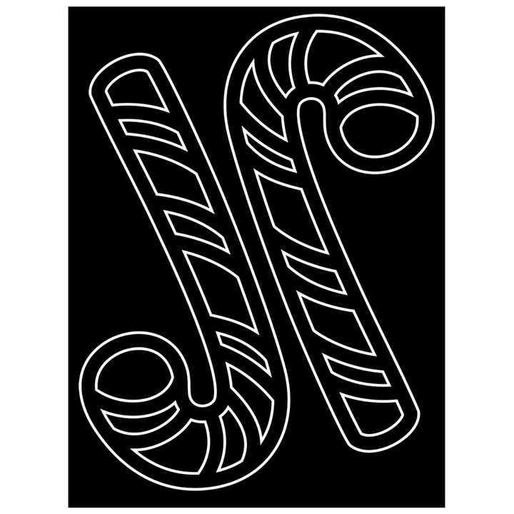 URSUS Paper Crafts DIY Suncatcher, Set of 12 Winter from Australia
