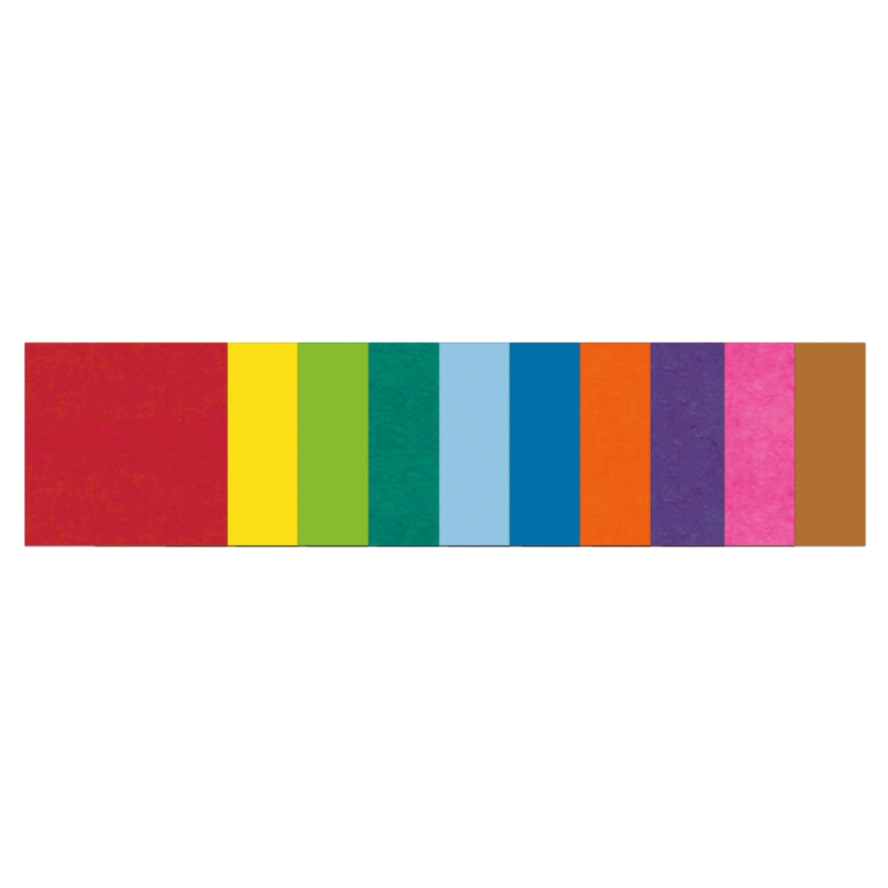 URSUS Paper Crafts Folding Paper, Translucent, 10 Colours, 500 Sheets from Australia