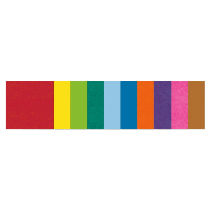 URSUS Paper Crafts Folding Paper, Translucent, 10 Colours, 500 Sheets from Australia