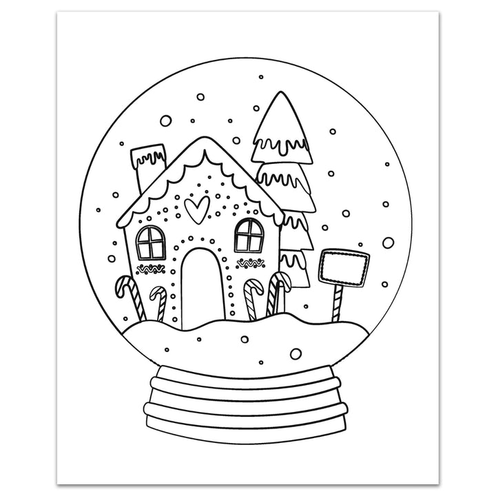 URSUS Paper Crafts Picture Art Kit Mandala Scratch Colouring, Set of 12 Christmas Winter from Australia