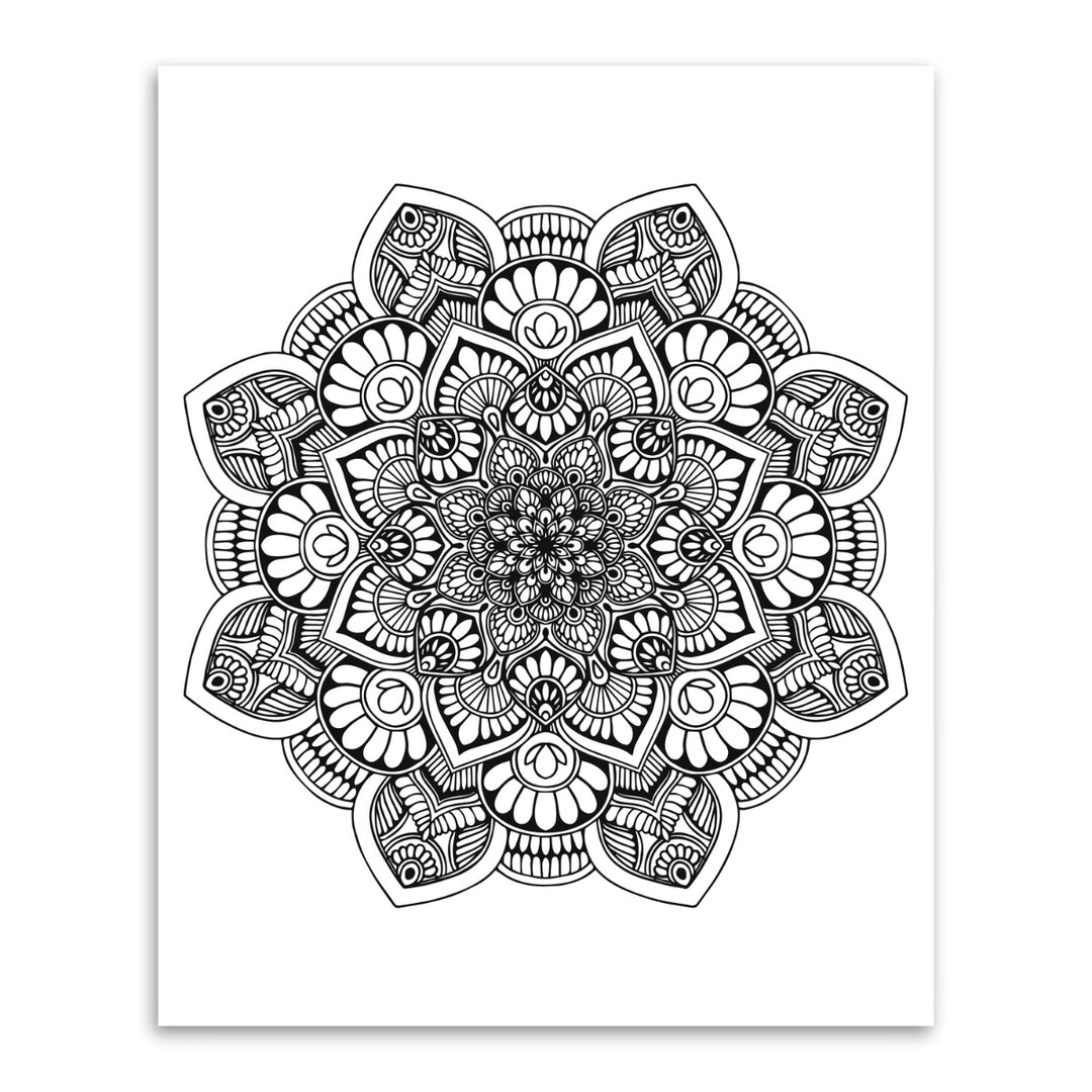 URSUS Paper Crafts Picture Art Kit Mandala Scratch Colouring, Set of 12 Dragons & Dinos from Australia