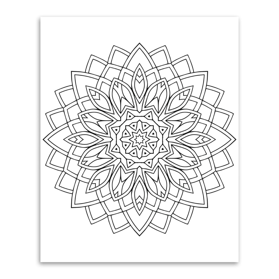 URSUS Paper Crafts Picture Art Kit Mandala Scratch Colouring, Set of 12 Dragons & Dinos from Australia