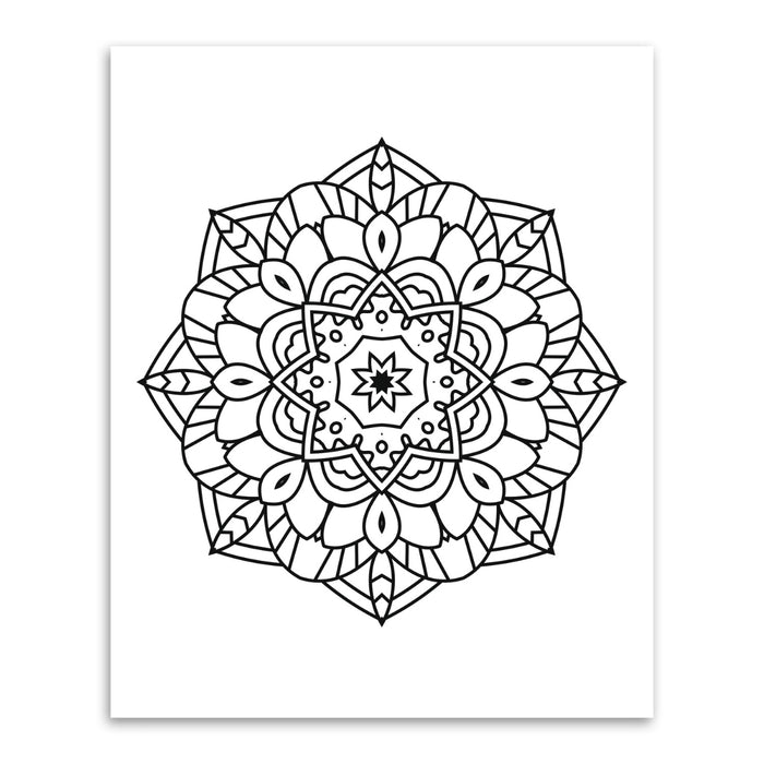 URSUS Paper Crafts Picture Art Kit Mandala Scratch Colouring, Set of 12 Dragons & Dinos from Australia