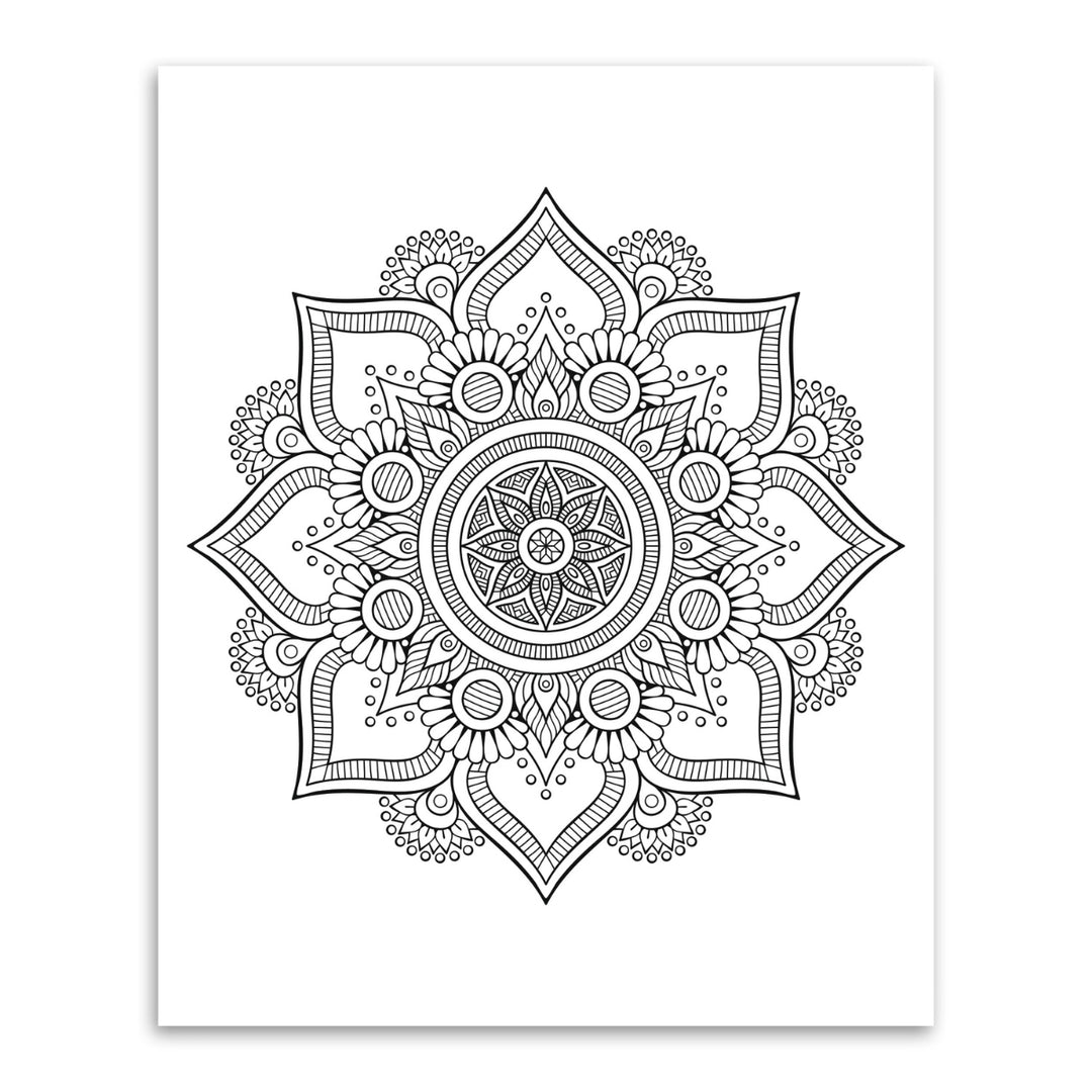 URSUS Paper Crafts Picture Art Kit Mandala Scratch Colouring, Set of 12 Dragons & Dinos from Australia