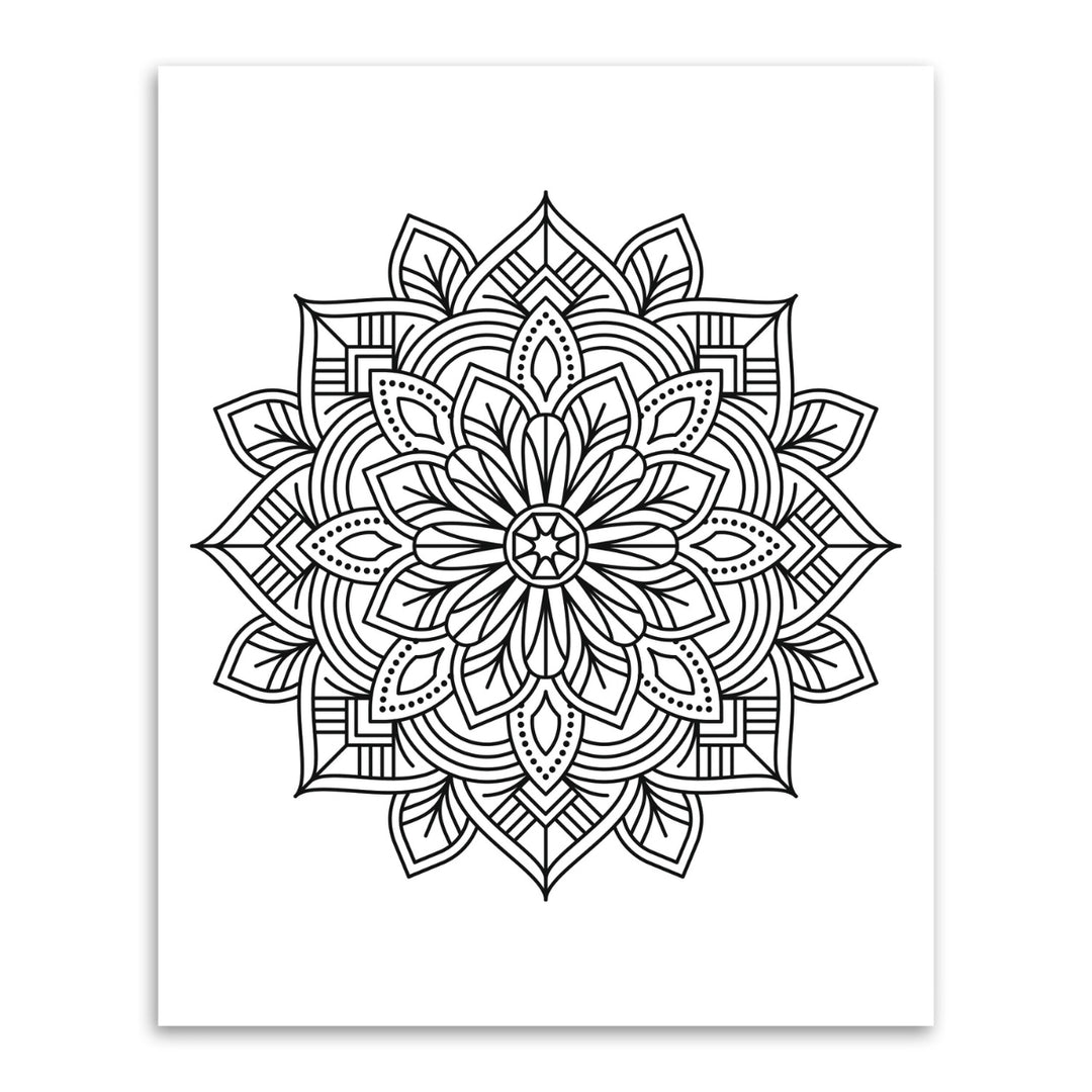 URSUS Paper Crafts Picture Art Kit Mandala Scratch Colouring, Set of 12 Dragons & Dinos from Australia