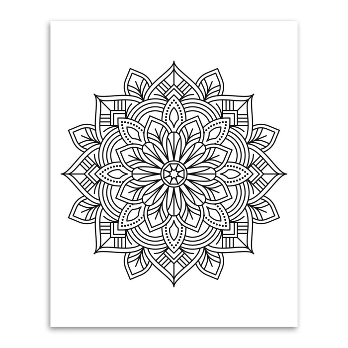 URSUS Paper Crafts Picture Art Kit Mandala Scratch Colouring, Set of 12 Dragons & Dinos from Australia