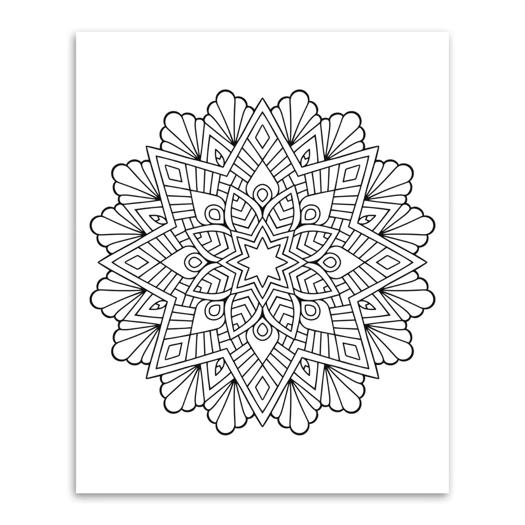 URSUS Paper Crafts Picture Art Kit Mandala Scratch Colouring, Set of 12 Dragons & Dinos from Australia