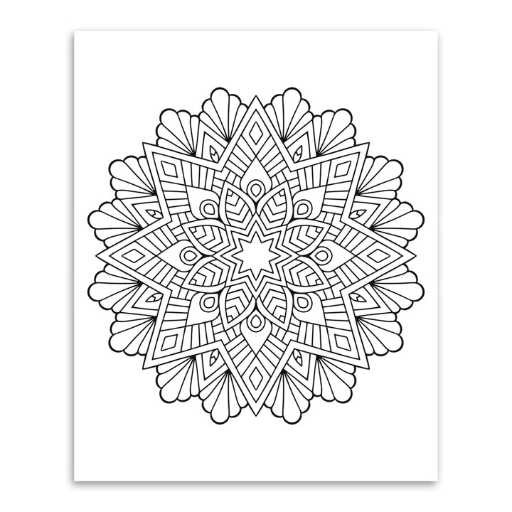 URSUS Paper Crafts Picture Art Kit Mandala Scratch Colouring, Set of 12 Fairies & Princesses from Australia