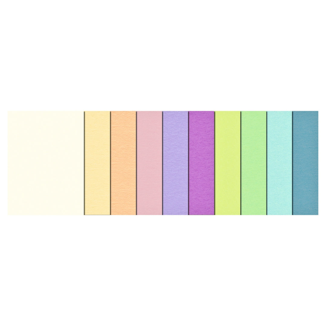 URSUS Paper Crafts Tinted Drawing Paper, 10 Colours, 20 Sheets Pastel from Australia