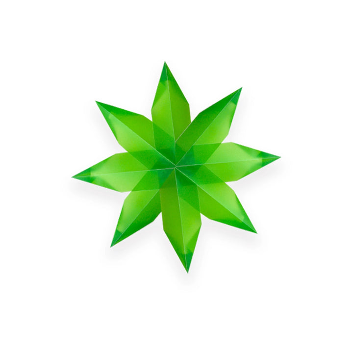 URSUS Paper Crafts Window Star Folding Paper, Translucent Coloured, 80 Sheets from Australia