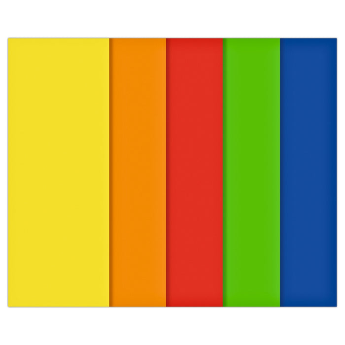 URSUS Paper Crafts Window Star Folding Paper, Translucent Coloured, 80 Sheets from Australia