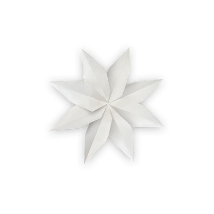 URSUS Paper Crafts Window Star Folding Paper, Translucent White, 80 Sheets from Australia