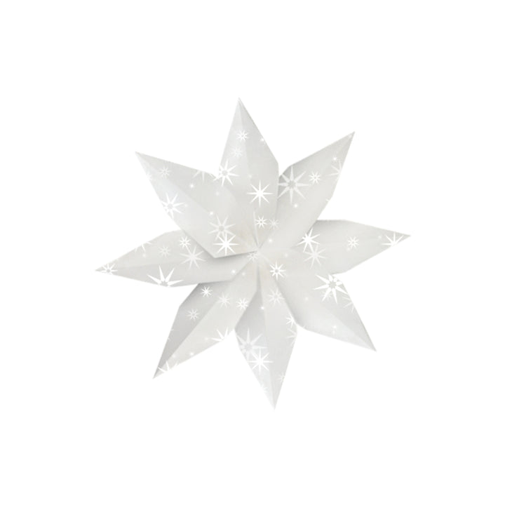 URSUS Paper Crafts - Window Star Translucent Folding Paper, 80 Sheets Winter from Australia
