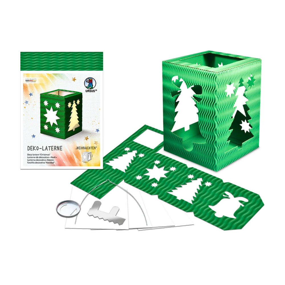 URSUS Paper Lantern Kit - Christmas, Dark Green - Paper Products, Online - Australia