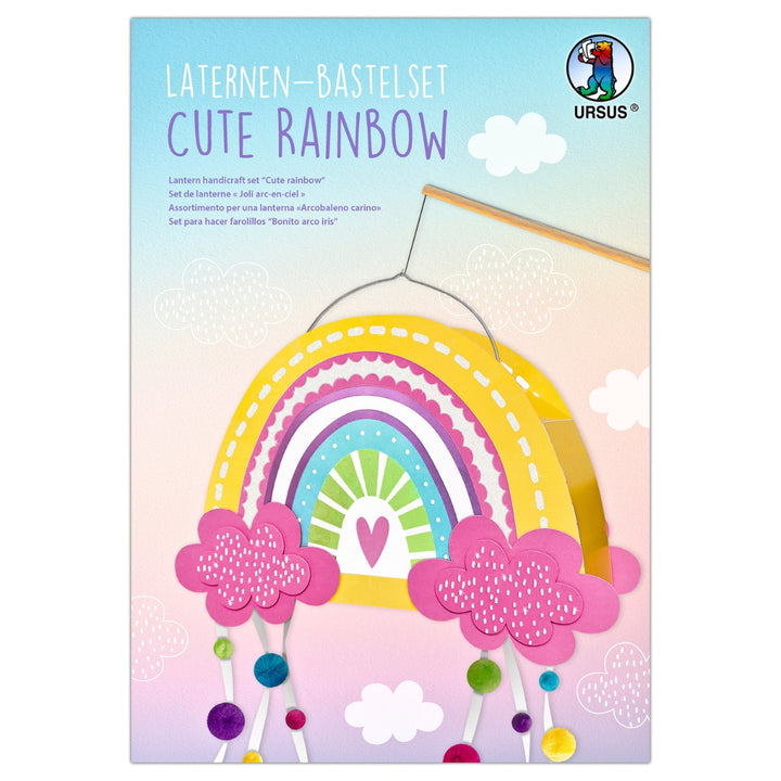 URSUS Paper Lantern Kit - Cute Rainbow - Paper Products, Online - Australia