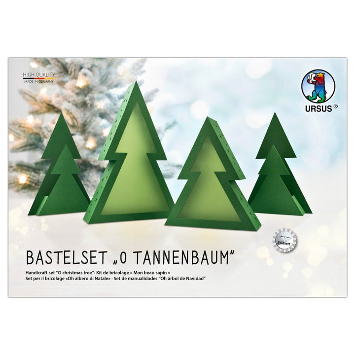 URSUS Paper Lantern Kit - Set of 2 - Christmas Tree - Paper Products, Online - Australia