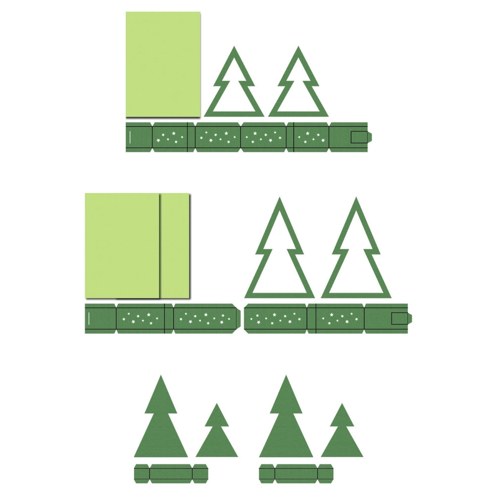 URSUS Paper Lantern Kit - Set of 2 - Christmas Tree - Paper Products, Online - Australia