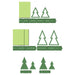 URSUS Paper Lantern Kit - Set of 2 - Christmas Tree - Paper Products, Online - Australia